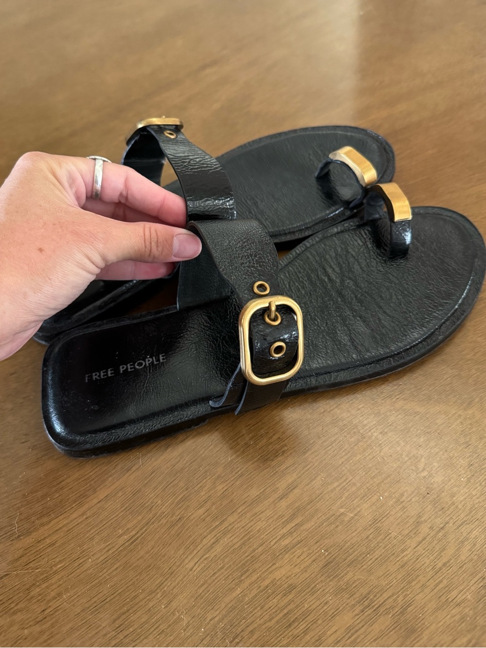Free People Toe Ring Sandal | Temperature Rising - Picture 2 of 3